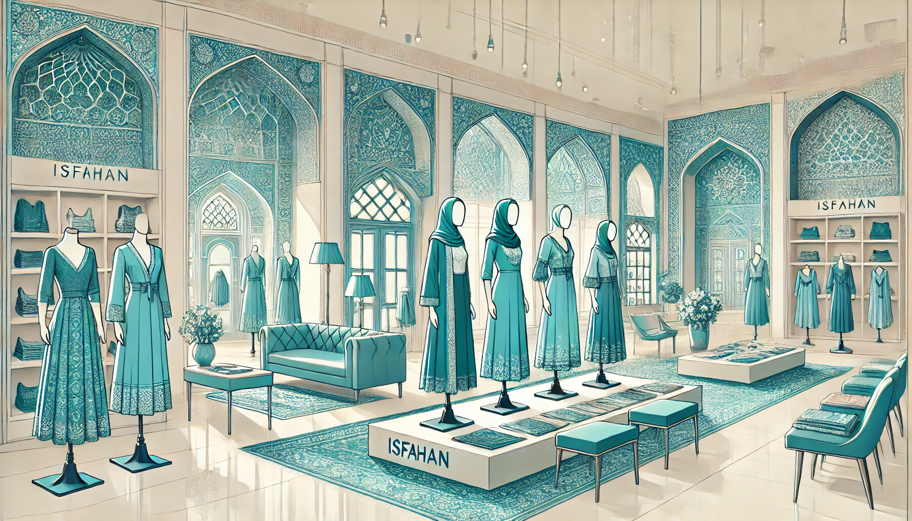خرید مانتو دخترانه در اصفهان