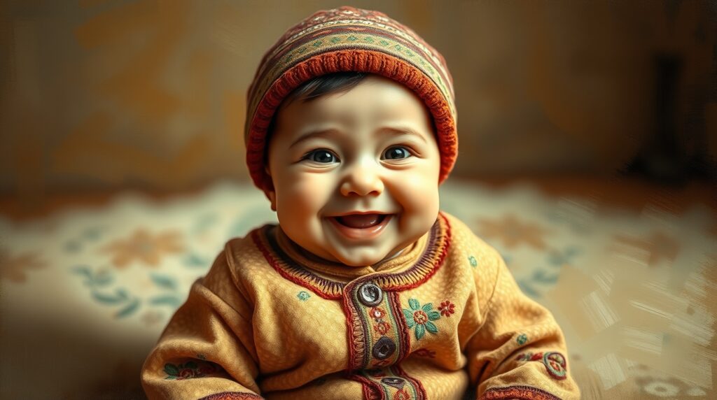 لباس نوزادی عید 1404 دخترانه
