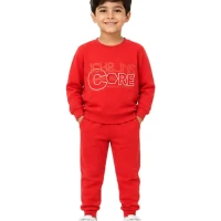 red-ribbed-boys-romper-set-front